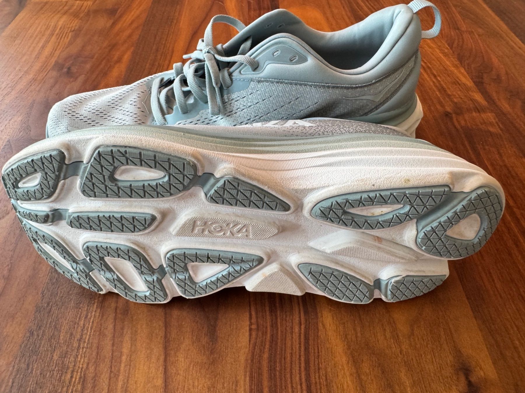 Hoka One One Scarpe da uomo: Hoka Bondi 8, Gr 46, US 11,5D, hellblau – Usato da Bülach venduto da cleo1804 3