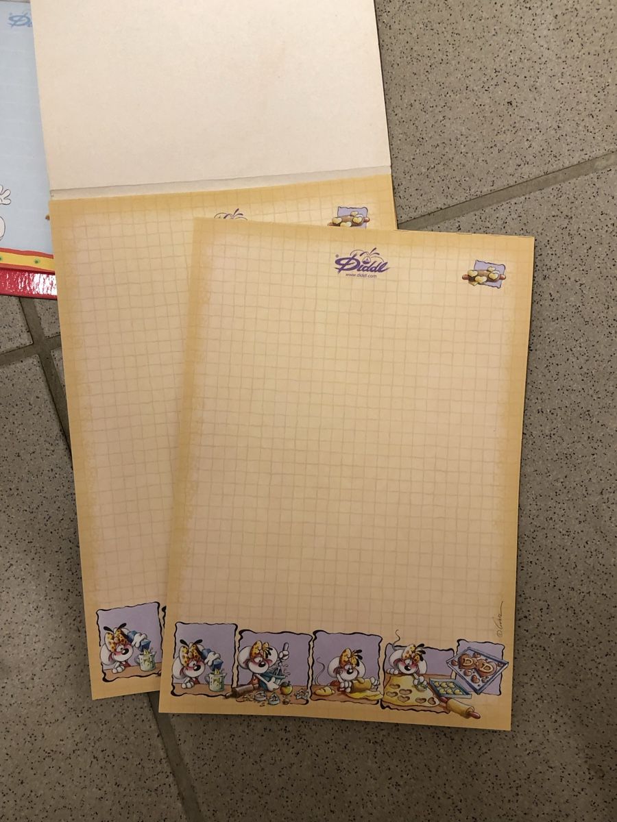 Schreibblöcke: Diddl Papeterie Set, Vintage 2003-2006 – Gebraucht aus Brugg AG von Vintage_und_Allerlei 2