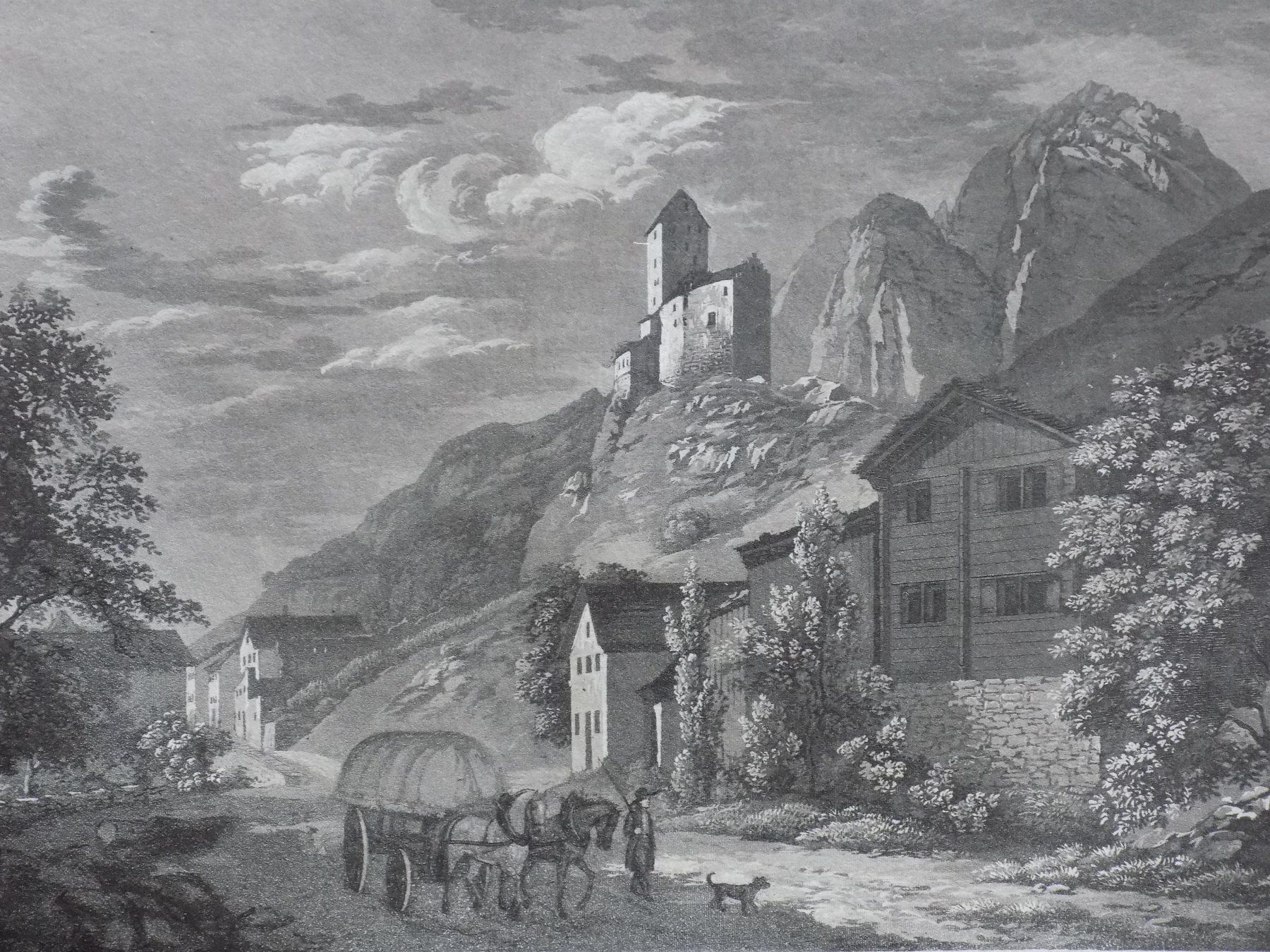 Stiche: Sargans Aquatinta – Gebraucht aus Risch von Rischli15 1