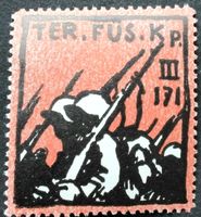 Soldatenmarke 2.WK, Ter Füs Kp III/171, Wi Ter 335