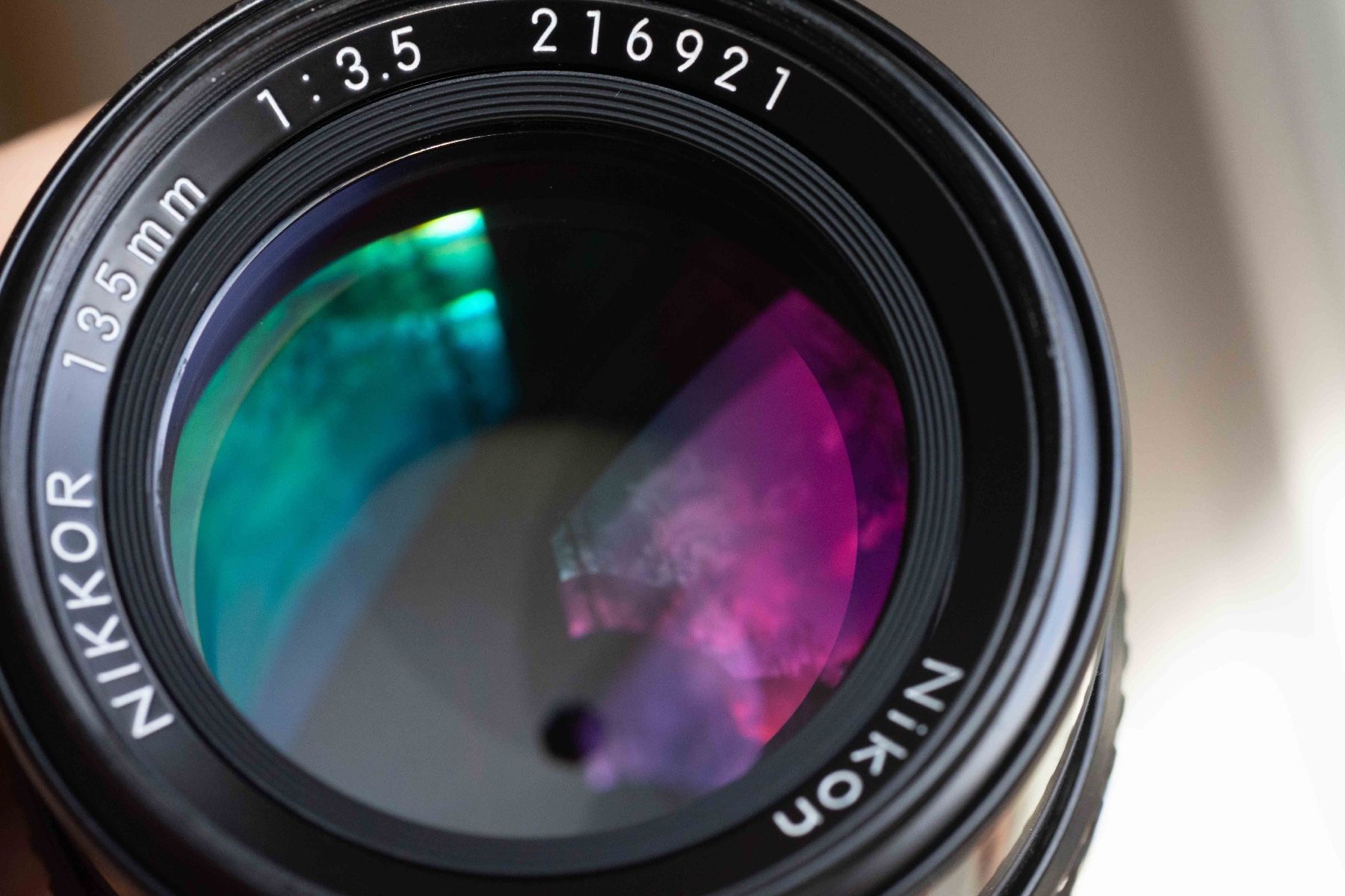 Nikkor Obiettivi: Nikon Nikkor 135mm f3.5 AI – Usato da Schwerzenbach venduto da floridan 2