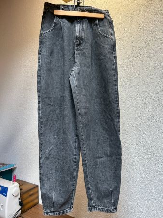 Jean baggy gris