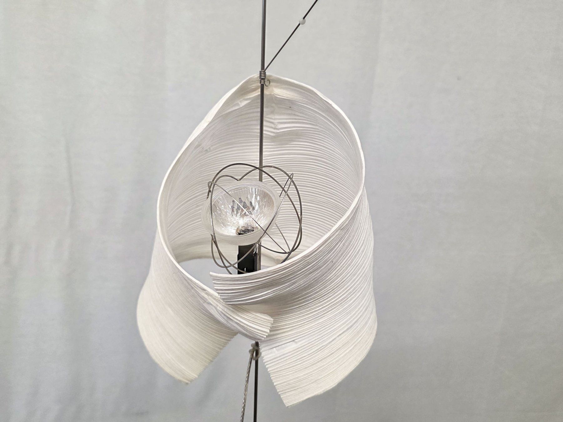 Ingo Maurer Lampen: Ingo Maurer Lampe - Papier, Dimmer - Ref. 06/48 – Gebraucht aus Au ZH von BrockiAu 1