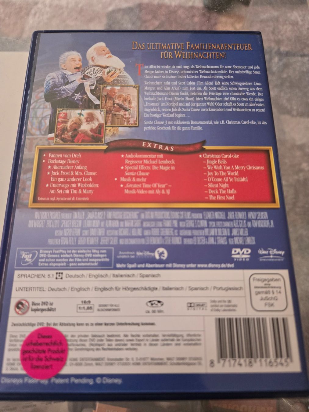 Tutti i DVDs: Santa Clause 3 DVD – Usato da Bussigny venduto da Kfdlt 1