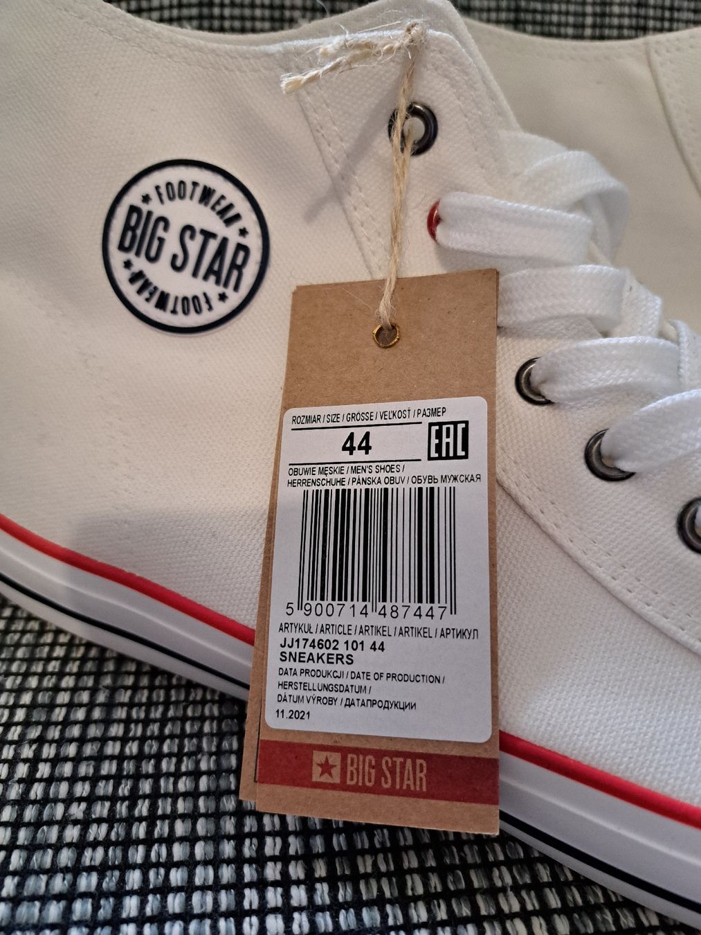 Scarpe da uomo: Basket Sneakers BIG STAR – Nuovo (secondo la descrizione) da Aarburg venduto da moto100 1