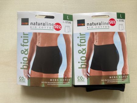 Herren Boxer von Naturaline (2 Stück) - Grösse L