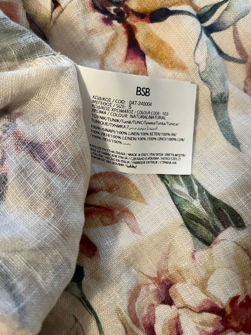 Camicette: Damen Bluse 100% Leinen, Grösse M – Nuovo (secondo la descrizione) da Basel venduto da Galia2000 1