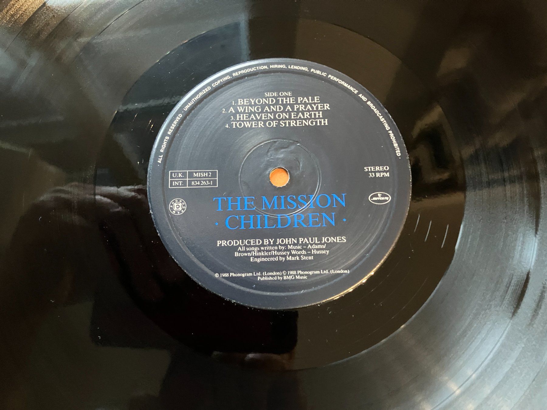 Dischi in vinile: The Mission – Usato da Aarwangen venduto da Jukebox3 7