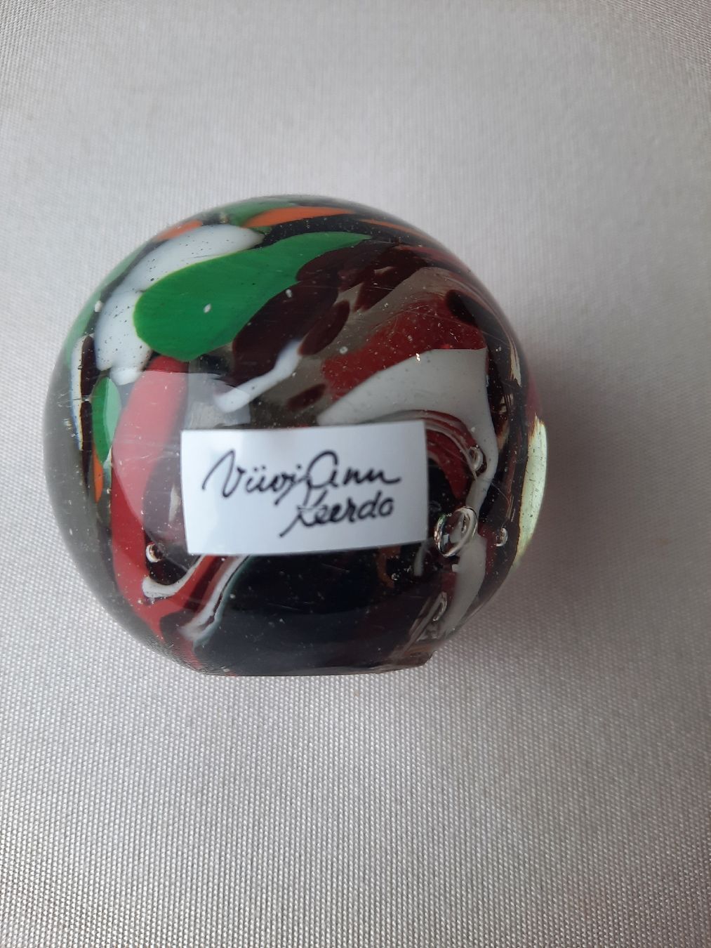 Bicchieri: Dekorative Briefbeschwerer Kugel - Handmade – Usato da Vaduz venduto da DIESEL_60 2