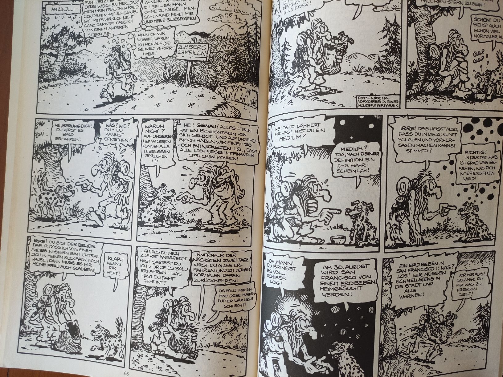 Comics: Der 40jährige Hippie, Ted Richards , Volksverlag – Gebraucht aus St. Gallen von Pintador 5