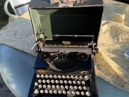 Royal Portable Schreibmaschine ca 1930, , Koffer