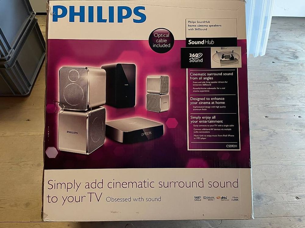 Home Cinema: PHILIPS SoundHub 2.1 Heimkino Lautsprecher-Set (CSS9211) – Usato da Sonnental venduto da SKN9245 1