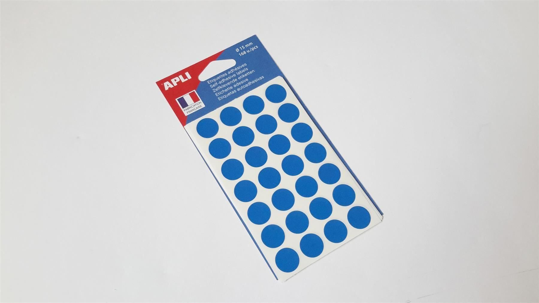 Sticker: Markierungspunkte, blau, 15mm, 168 Stück – Nuovo e nell'imballaggio originale da St. Gallen venduto da cointec 1