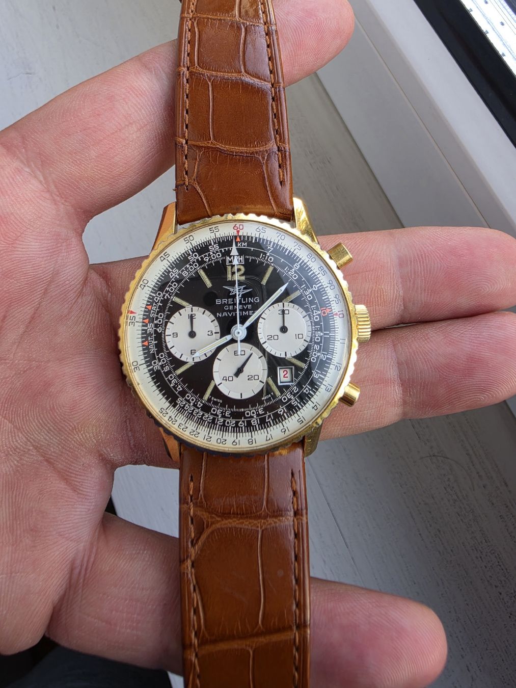 Breitling Uhren: Breitling Navitimer Chronograph handaufzug – Gebraucht aus Basel von Afghan1234 8