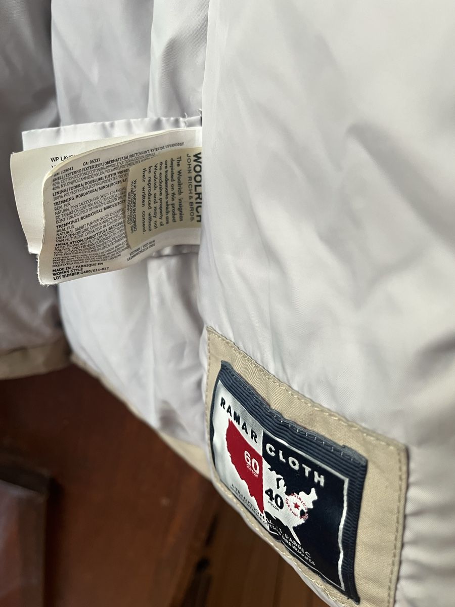 Woolrich Mäntel: Woolrich Offwhite – Gebraucht aus Zürich von tilala17 4