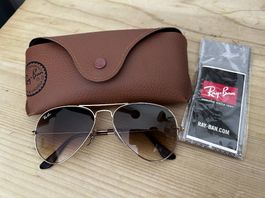 NEU ray-ban aviator 3025 small pilotenbrille