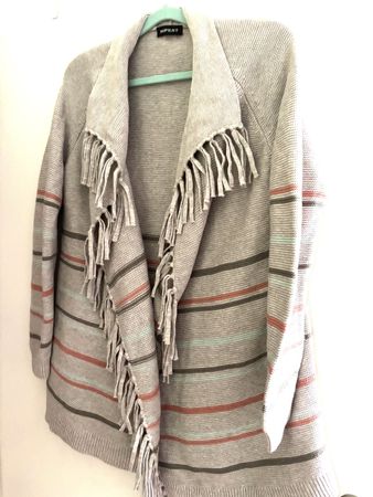 Repeat Strickjacke Fransen