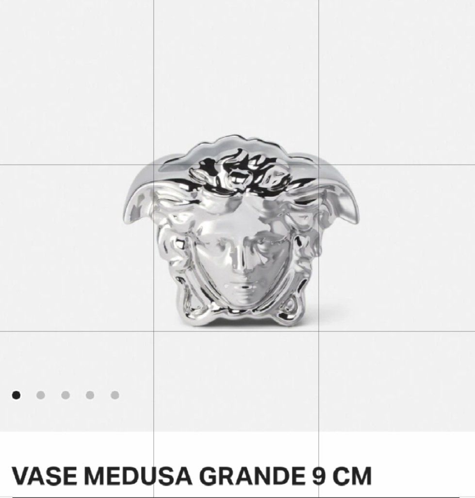 Versace Vasen & Gefässe: Vase - Versace Medusa silber 9cm Fabrikneu – Neu (gemäss Beschreibung) aus KLOTEN von Luxurious-Shop 4