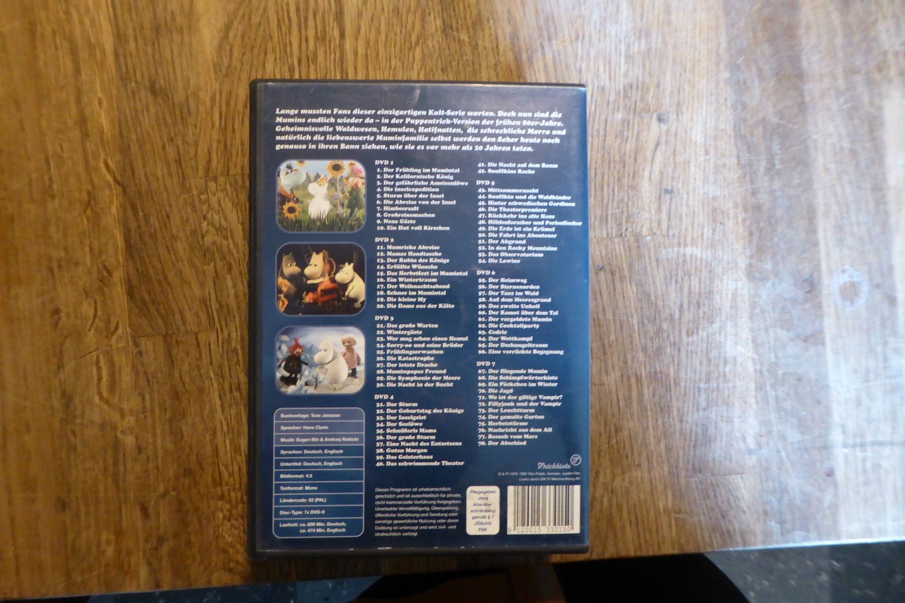 Alle DVDs: DVD Serie Die Mumins Disk 2 fehlt! – Gebraucht aus Allschwil von Summelsarium 5
