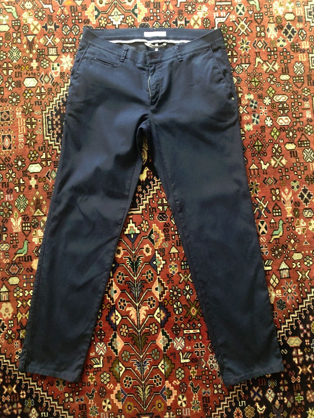 Brax Jeans: Brax Hose Dunkelblau Gr. 48 – Usato da Zürich venduto da galble 1