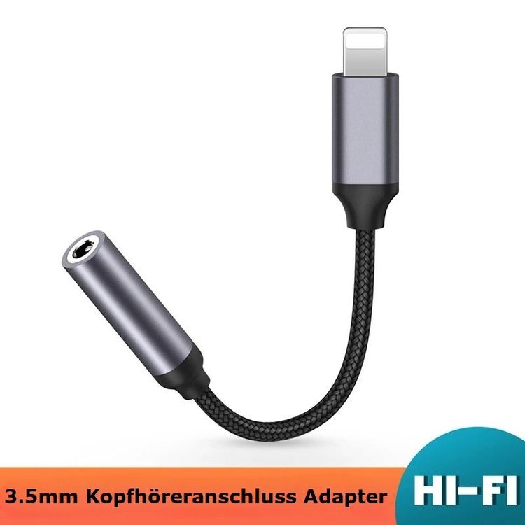 iPhone Lightning to 3.5mm Klinke Adapter Kaufen auf Ricardo