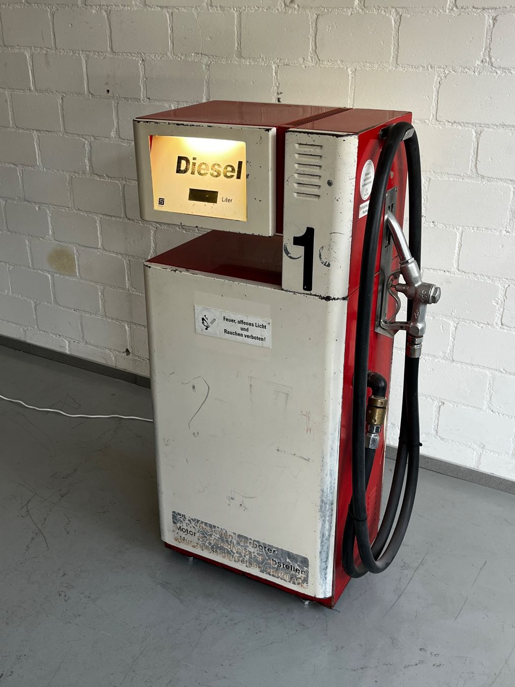Altre raccolte & rarità: Deko Tanksäule Diesel (Tankstelle / Garage / Oldtimer) – Usato da Luzern venduto da Fracht-Design 5