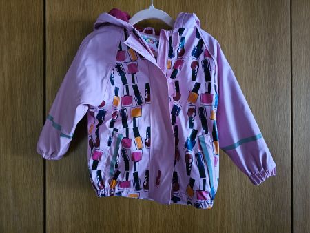 Regenjacke gefüttert Gr. 86/92
