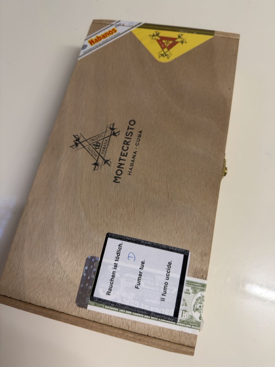 Montecristo Zigarren: Montecristo Edmundo AGED 2022 / Zigarren – Neu und originalverpackt aus Itingen von Habano1492 1