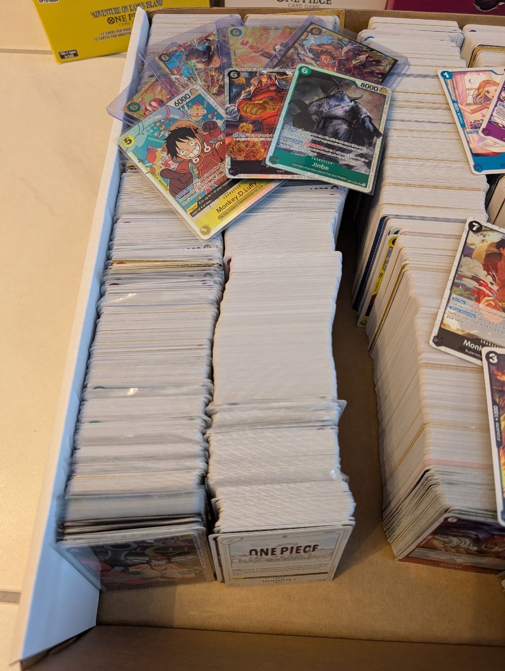 Bandai Sammelbilder & Trading cards: Über 7000 Karten One Piece TCG Sammlung  – Gebraucht aus Ennetbürgen von Home_of_TCG 1