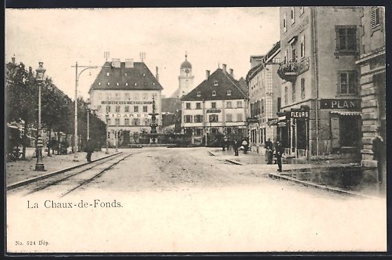 Cartoline postali: La Chaux-de-Fonds, Restaurant Jacques Me – Usato da Berlin venduto da bartko-reher
