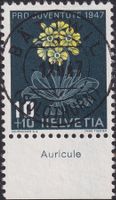 1947, J122 mit Ersttags-Vollstempel "BÄTTWIL" (SO), sauber.