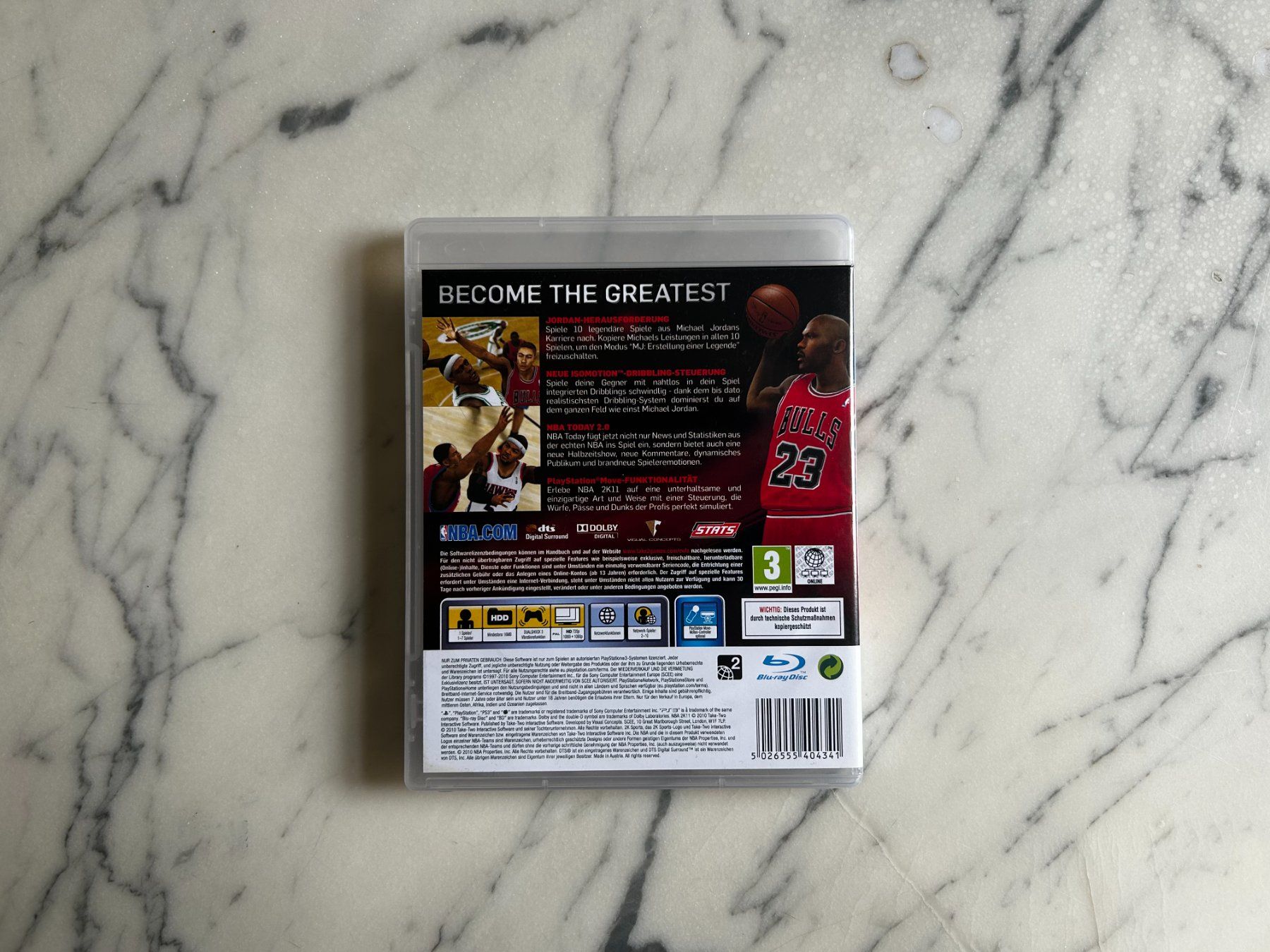 Spiele: NBA 2K11 mit Anleitung - Playstation 3 – Gebraucht aus St. Gallen von lis_cd6d 1