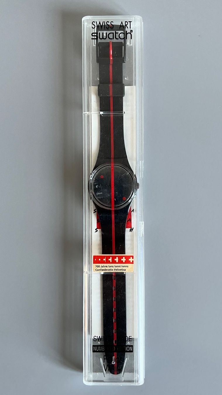 Swatch Orologi: Swatch von Felice Varini (neu) – Nuovo (secondo la descrizione) da Zürich venduto da Mel_Meli 4