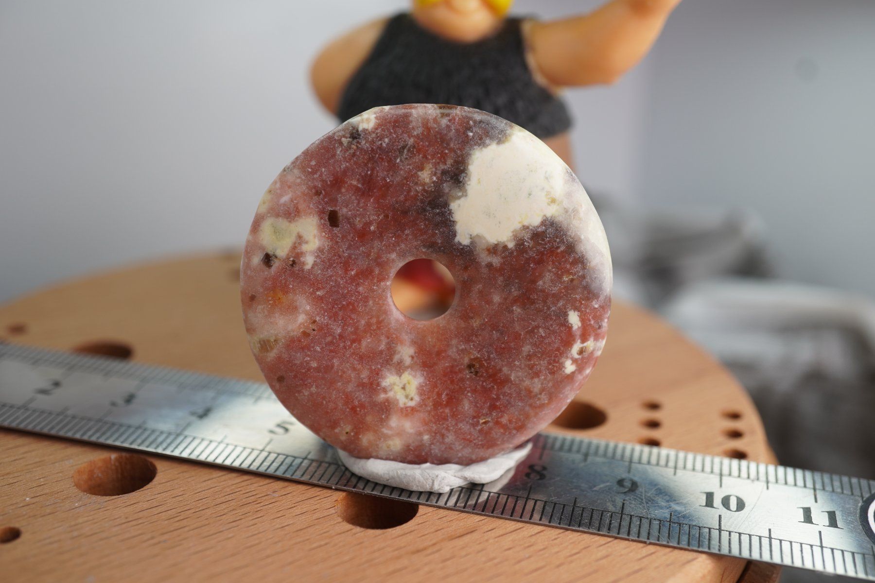 Minéraux & Lithothérapie: Unakit    Pi Scheibe ca40mm   Ab 1.-(1) – Neuf avec emballage d'origine à Eschenbach SG par topstone 5