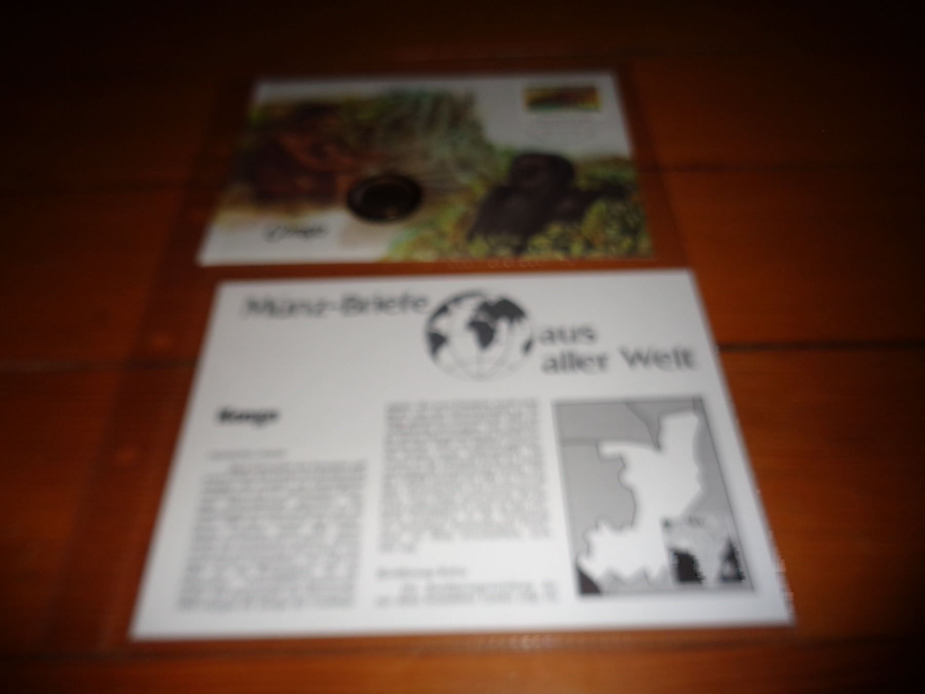 Alle Münzen: Münzbrief Kongo – Gebraucht aus Olten von Disc-Verkauf
