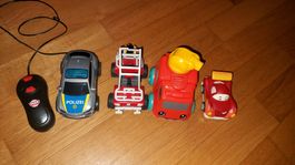 4 Kinderspielzeug Autos