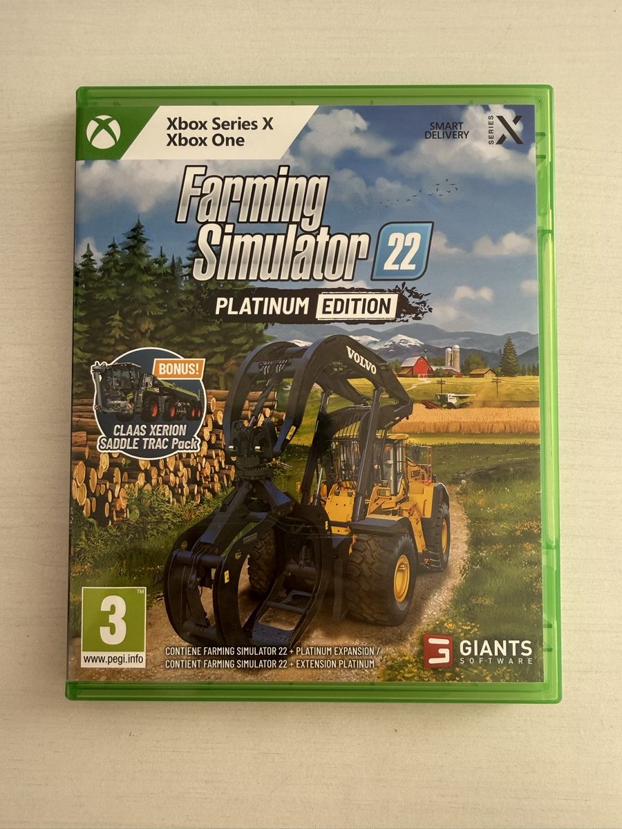 Microsoft Giochi: Farming Simulator 22 Platinum Edition Xbox Series X – Nuovo (secondo la descrizione) da Sion venduto da fer_gwz6