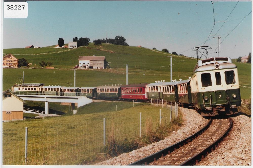 St. Gallen-Gais-Appenzell-Altstätten-Bahn SGA (Photo) | Kaufen Auf Ricardo