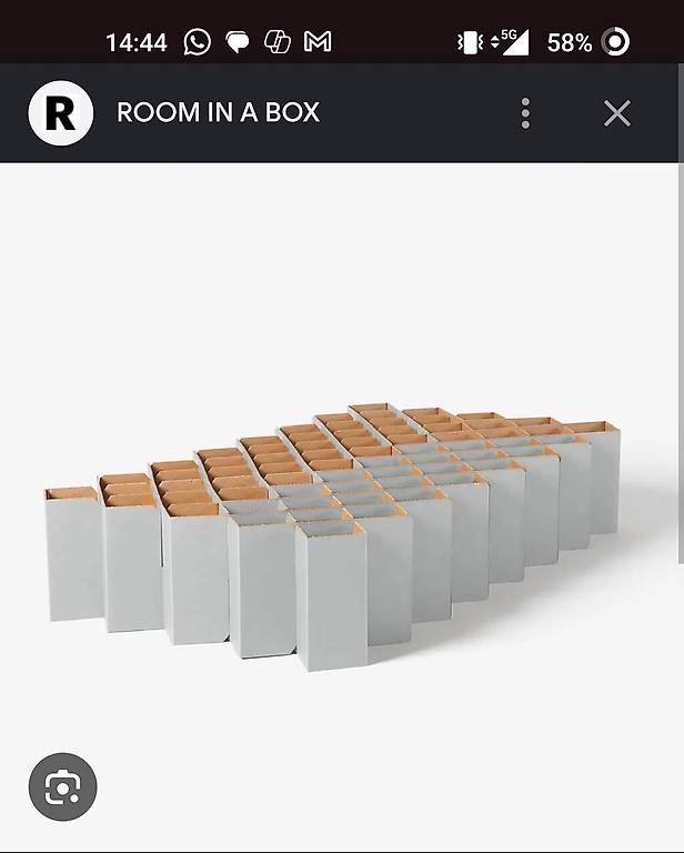 Betten: Kartonbett Room in a Box – Gebraucht aus Lenzburg von nic_j2n8