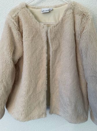 Iglo+Indi Jacke Beige Gr. 128/134 Super Zustand