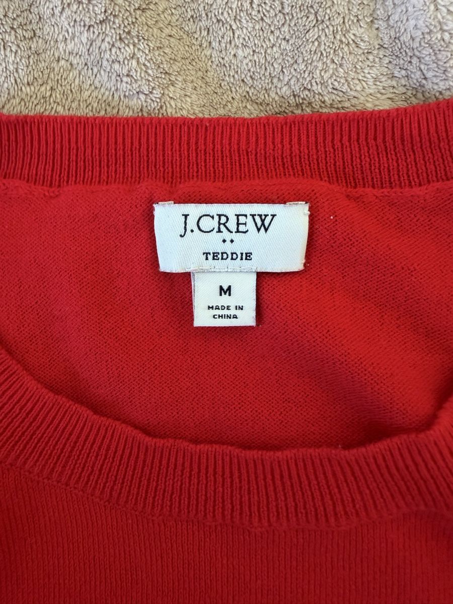 J.Crew Pullover & Sweatshirts: J.CREW RED DALMATIAN SWEATER – Neu (gemäss Beschreibung) aus Genève von yav_9r9f 2