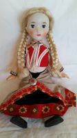 Russiche Trachtenpuppe; antik, 45cm