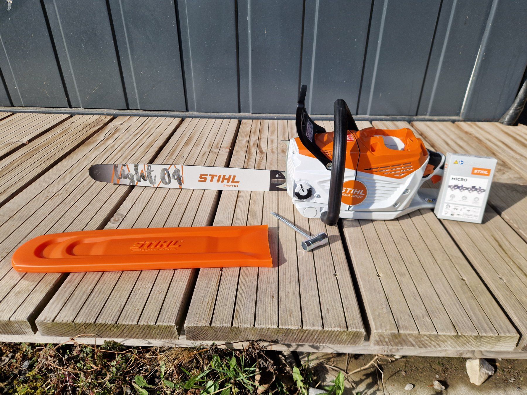 Stihl Seghe: Stihl MSA 300 Akkumotorsäge – Nuovo (secondo la descrizione) da Fahrni b. Thun venduto da riverfarm