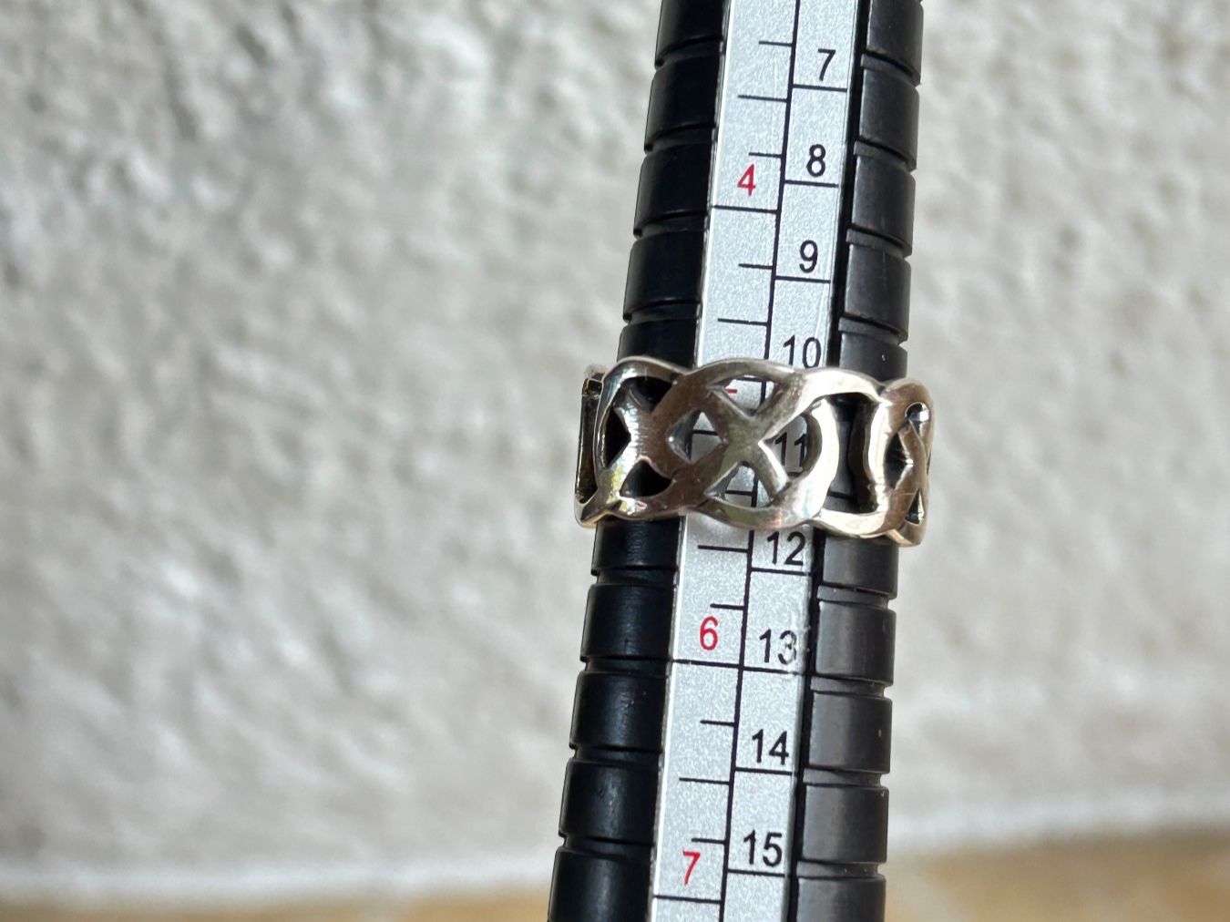 Anelli: Silberring mit keltischem Knotenmuster, Gr. 50 – Usato da Laufen venduto da Bellavitaboom 5