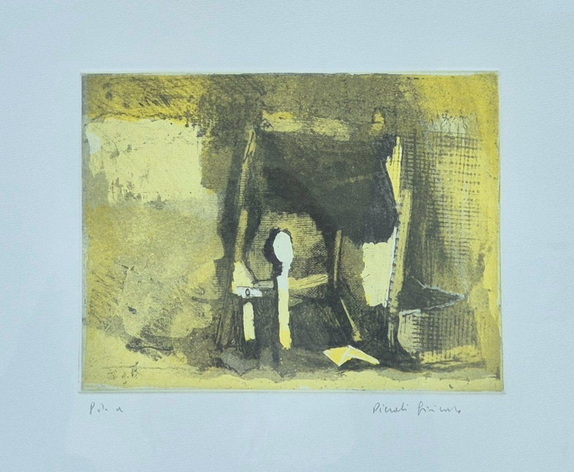 Arts picturaux & lithographies: Gianriccardo Piccoli, acquaforte – D'occasion à Aldesago par Ivo47x 1