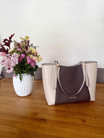 Sac cabas Michael Kors NEUF marron beige