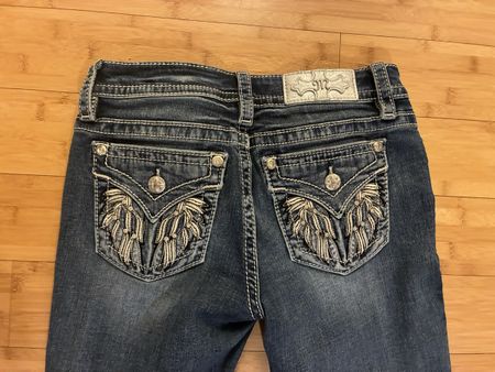 Miss Me Jeans Mid-Rise Straight Grösse 25 