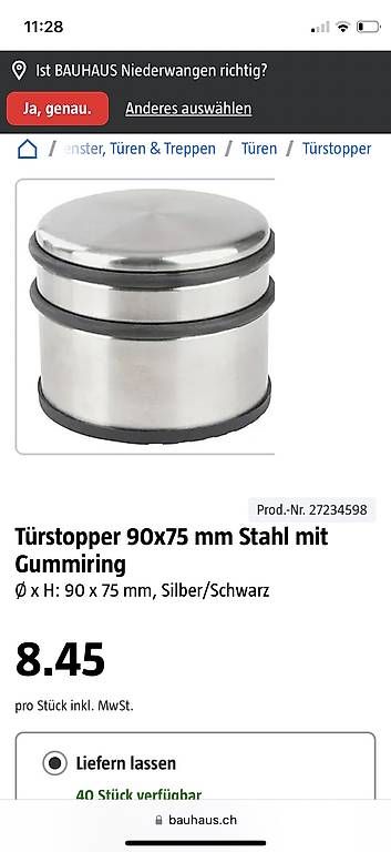 Türen: Türstopper – Gebraucht aus Boswil von Roman992 1