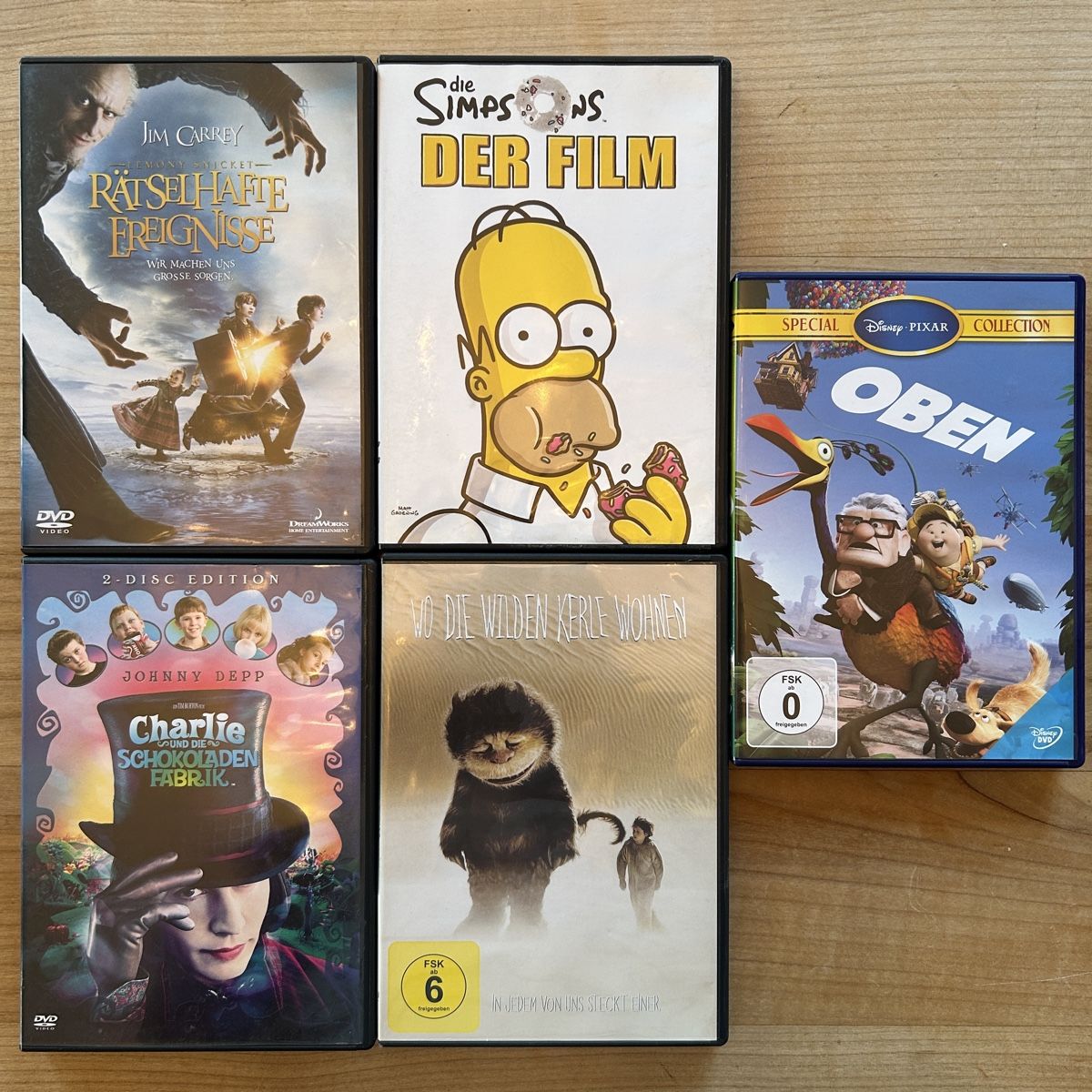 Tous les DVDs: 5 DVDs für Kinder – D'occasion à Gais par milou091