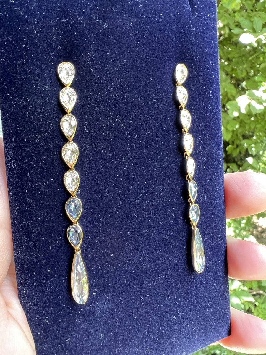 Swarovski Orecchini pendenti & Orecchini a lobo: Swarovski earrings – Nuovo (secondo la descrizione) da Corsier GE venduto da Karol_save_planet 7